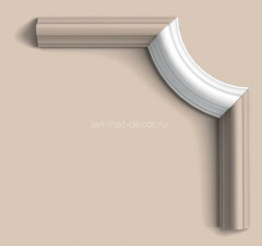 Угловой элемент для молдинга Orac Decor Purotouch P4020A 164х91 мм