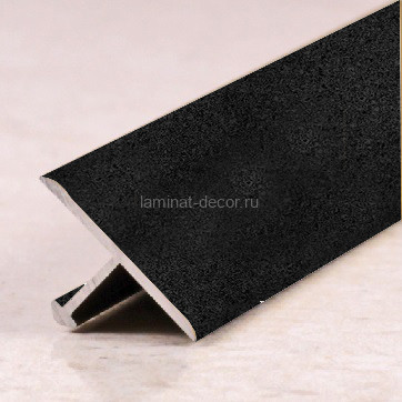 Заказать Алюминиевый Т-профиль 30 мм ПТ-30 Черный муар 2,7 м 