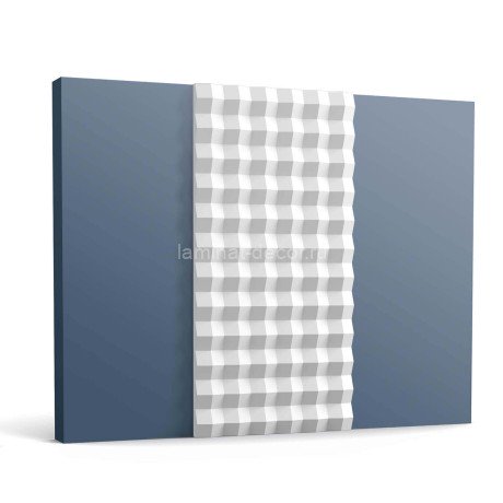 Заказать Декоративная стеновая панель Orac Decor 3D W115 белый полиуретан 200x25x2.3 см 