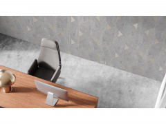 Отделочная стеновая панель 3D 600х4х3000 мм HiWood Maximum DM629 GR28 с объемным узором