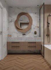 Каменно-полимерный ламинат SPC Alpine Floor Tulesna Art Chevron 1011-6 Segreto 34 класс 600х127х5 мм замок 4V-Groove крашенная фаска упаковка 1.676 м2