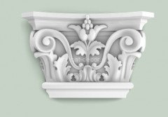 Капитель пилястры Orac Decor Purotouch K201 62х149 мм