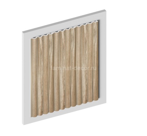 Заказать Отделочная панель стеновая HiWood LV140 BR496 12х120 мм под дерево 2,7 м