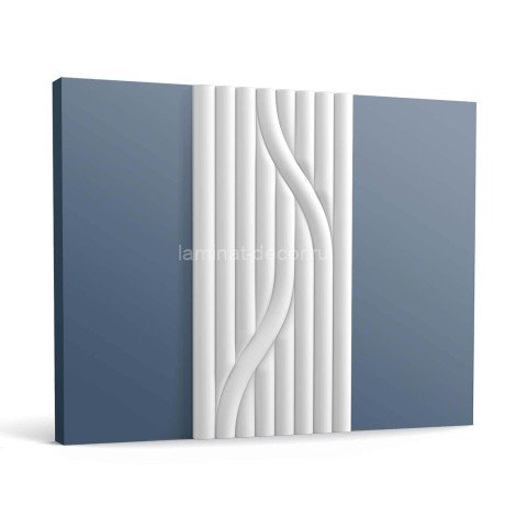 Заказать Декоративная стеновая панель Orac Decor 3D W213 белый полиуретан 200x25x1.6 см 