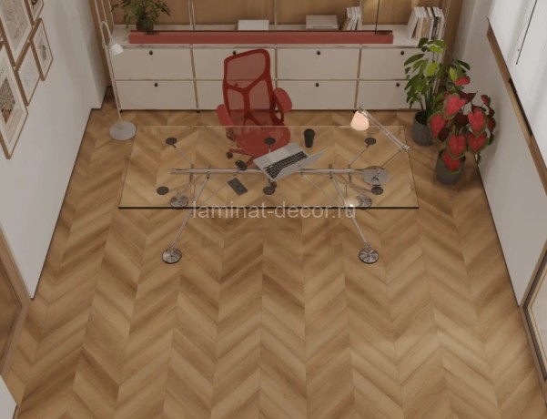 Заказать Каменно-полимерный ламинат SPC Alpine Floor Tulesna Art Chevron 1011-7 Incanto 34 класс 600х127х5 мм замок 4V-Groove крашенная фаска упаковка 1.676 м2 