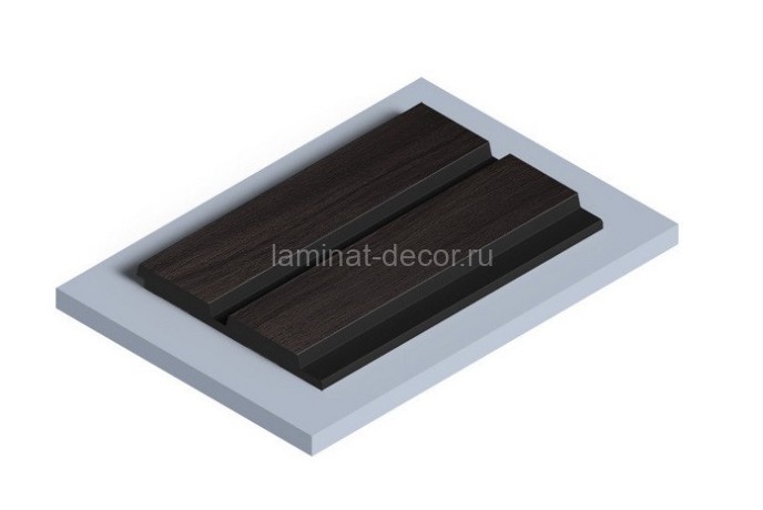 Заказать Стеновая панель 120х12 мм Hiwood LV123N BR395K под дерево 2,7м