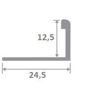 Заказать Латунный L-профиль ЛПО-Г12 2,7 м 