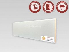 Напольный плинтус МДФ Teckwood цветной Серый 80х10х2150 мм