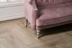 Виниловый ламинат замковый Vinilam Parquet Herringbone IS11188 паркет скандинавский 6,5 мм (интегрированная подложка)