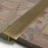 Заказать Латунный Т-профиль для плитки и стен Progress PCROS 209 латунь шлифованная 2,7 мм