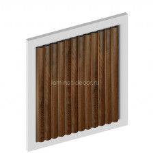 Отделочная панель стеновая HiWood LV140 BR489G 12х120 мм под дерево 2,7 м