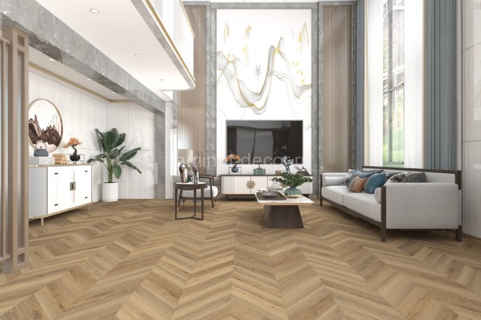Заказать Кварцвиниловая плитка Damy Floor Chevron LVT Сен-Клу DF10-Ch-LVT 600х127х2.5 мм 40 шт-3.048 м2 43 класс 