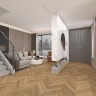 Заказать Кварцвиниловая плитка Damy Floor Chevron LVT Сен-Клу DF10-Ch-LVT 600х127х2.5 мм 40 шт-3.048 м2 43 класс 