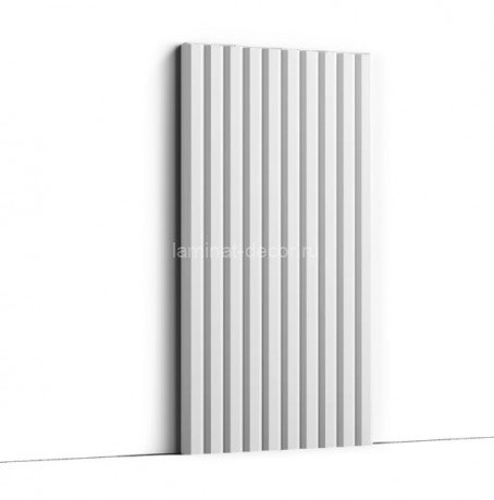 Заказать Декоративная панель 3D для отделки стен Orac Decor WX213-3000 300х3000 мм белая из полиуретана