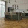 Заказать Каменно-полимерный ламинат SPC Alpine Floor Tulesna Art Chevron 1011-9 Fresco 34 класс 600х127х5 мм замок 4V-Groove крашенная фаска упаковка 1.676 м2 