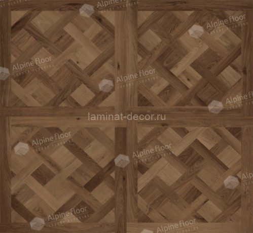 Заказать Каменно-полимерный ламинат SPC Alpine Floor PARQUET SIROCCO ECO 25-3 Елисейские поля замок микро фаска 595х595х6х6 мм упаковка 1.7701 м2 22 кг 