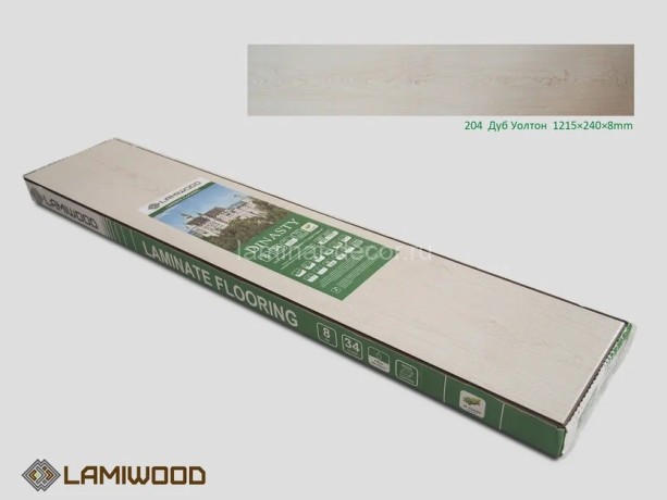 Заказать Ламинат HDF Lamiwood Dinasty 204 Дуб Уолтон