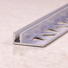 Алюминиевая база для Т-профиля ПТО-7 с резиновой вставкой 2,7 м