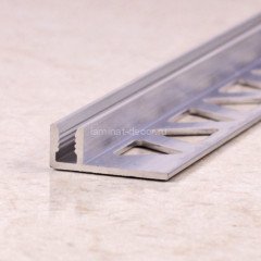 Алюминиевая база для Т-профиля ПТО-7 с резиновой вставкой 2,7 м