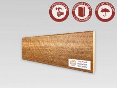 Напольный плинтус МДФ Teckwood цветной Орех Пекан 80х10х2150 мм
