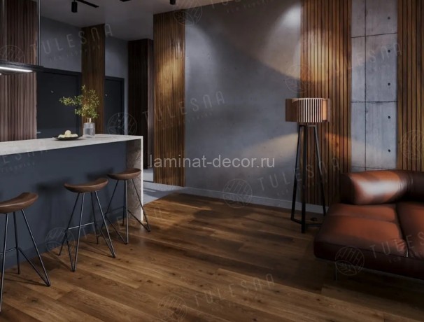 Заказать Каменно-полимерный ламинат SPC Alpine Floor Tulesna Verano 1002-20 Lara 34 класс 1220х183х3.5 мм замок микро фаска упаковка 2.23 м2 