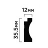Заказать Финишный молдинг 35,5х12 мм Hiwood LF138B NP белый 2,7м 