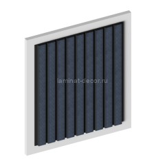 Отделочная панель стеновая HiWood LV124LE1 BU28K 12х120 мм под дерево 2,7 м