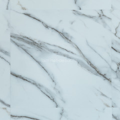 Клеевая плитка LVT Art East Art Tile Hit S АТS 764 Мрамор Каррара Бьянко 457.20 х 457.20 мм 42 класс упаковка 3.344 м2