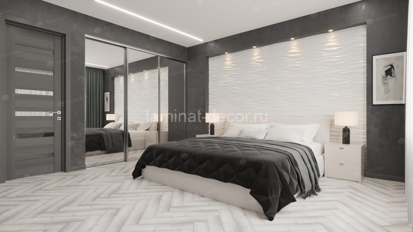 Заказать Каменно-полимерный ламинат SPC Alpine Floor Light Parquet ECO 13-12 Дуб Альхена замок 4V-Groove фаска 600х125х4 мм 43 класс упаковка 1.95 м2 16 кг 