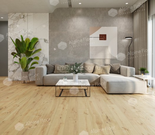 Заказать SPC ламинат Alpine Floor by Classen ProNature 61874 Flushing Bay 1290х203 класс AC6 замок фаска крашеная 4 мм 2.619 м2 16.821 кг 