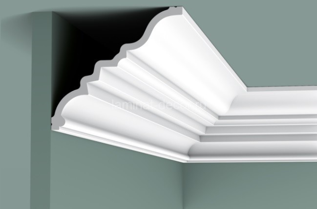 Заказать Потолочный плинтус 159х143 мм Orac Decor Purotouch C327 2 м 