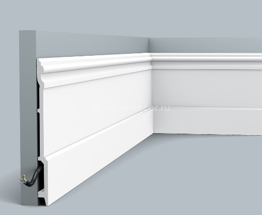 Заказать Напольный плинтус 21х210 мм Orac Decor Duropolymer SX191 2 м