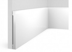 Напольный плинтус 16х180 мм Hiwood BE180 белый 2м