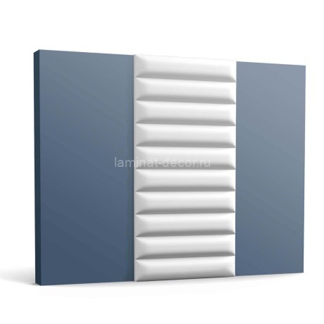 Заказать Декоративная стеновая панель Orac Decor 3D W217 белый полиуретан 200x25x2.3 см