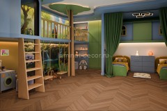 Кварцвиниловая плитка Damy Floor Chevron LVT Блуа DF08-Ch-LVT 600х127х2.5 мм 40 шт-3.048 м2 43 класс