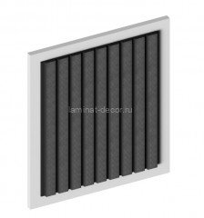 Отделочная панель стеновая HiWood LV124LE1 GR27K 12х120 мм под дерево 2,7 м