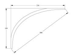 Потолочный плинтус Orac Decor Purotouch C990 2 м