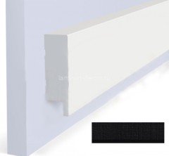 Финишный молдинг Hiwood LF1 BK114K декорированный 50х17 мм 2,7 м