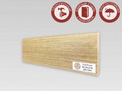 Напольный плинтус МДФ Teckwood цветной Дуб Гоби 80х10х2150 мм