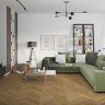 Заказать Кварцвиниловая плитка Damy Floor Chevron LVT Монсоро DF09-Ch-LVT 600х127х2.5 мм 40 шт-3.048 м2 43 класс 