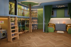 Кварцвиниловая плитка Damy Floor Chevron LVT Монсоро DF09-Ch-LVT 600х127х2.5 мм 40 шт-3.048 м2 43 класс