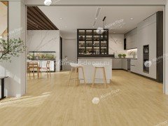 Каменно-полимерный ламинат SPC Alpine Floor Classic ECO 106-3 Дуб Ваниль Селект замок 4V-Groove фаска 1220х183х4 мм 43 класс упаковка 2.23 м2 18 кг