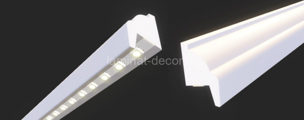 Заказать Галтель 32,5х24 мм Hiwood LB32 под подсветку 2 м