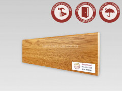 Напольный плинтус МДФ Teckwood цветной Дуб Виски 80х10х2150 мм