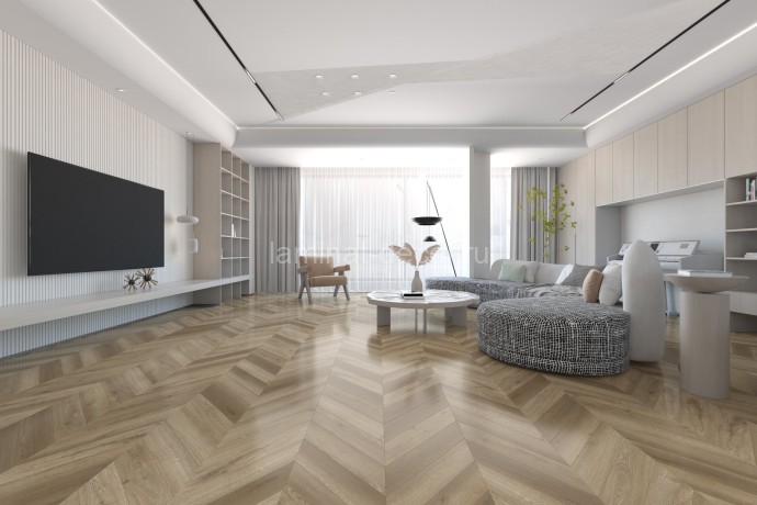 Заказать Кварцвиниловая плитка Damy Floor Chevron LVT Сен-Жермен DF05-Ch-LVT 600х127х2.5 мм 40 шт-3.048 м2 43 класс 