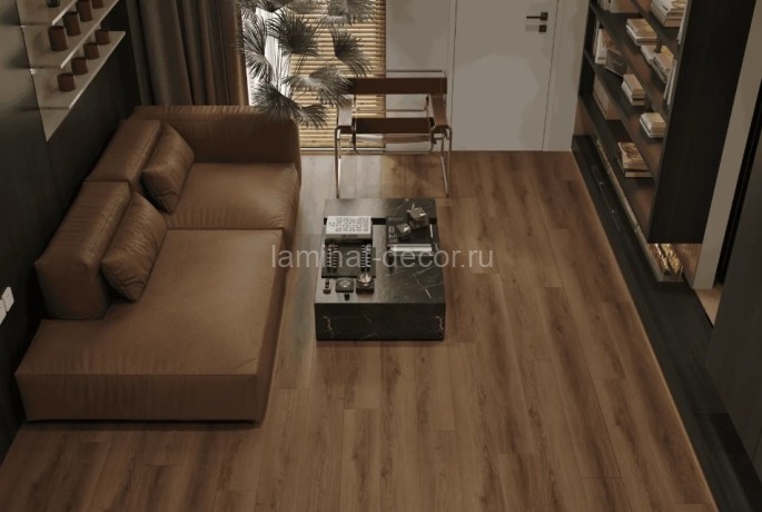 Заказать ABA ламинат Alpine Floor Premium XL ECO 7-34 Дуб Табачный LVT-SPC-LVT замок 4V-Groove фаска 1524х180х8 мм 43 класс упаковка 2.195 м2 27 кг 