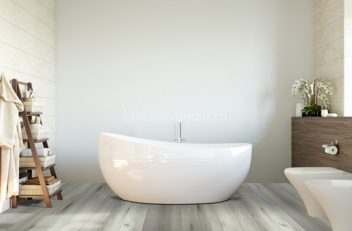 Заказать Ламинат SPC Planker Rockwood Дуб Хрустальный 1007 4 мм