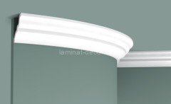 Потолочный плинтус гибкий 65х70 мм Orac Decor Purotouch C325F 2 м