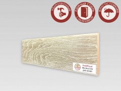 Напольный плинтус МДФ Teckwood цветной Дуб Плэйт 80х10х2150 мм