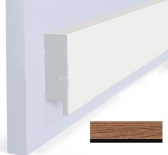 Финишный молдинг Hiwood LF1 BR396K под дерево 50х17 мм 2,7 м